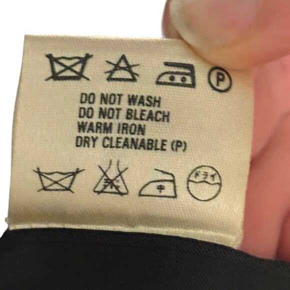 Vintage ESCADA Margaretha Ley 100% Cashmere Black Gold Button Coat Size 14 - Picture 5 of 12